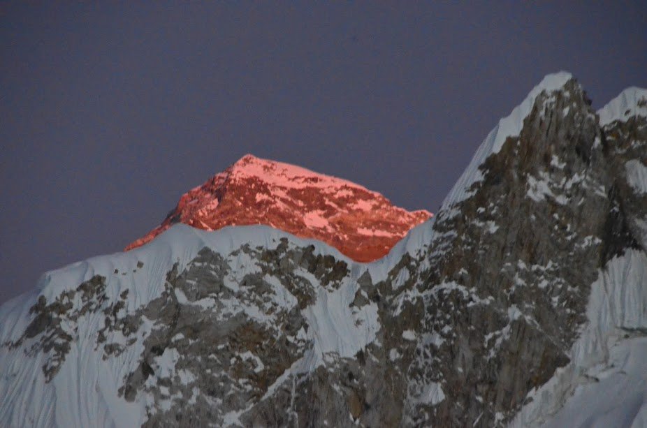 sunrise at Mt Everest