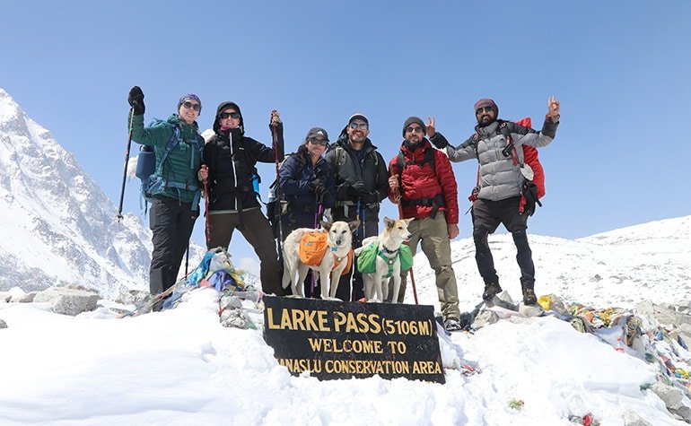 larke pass manaslu