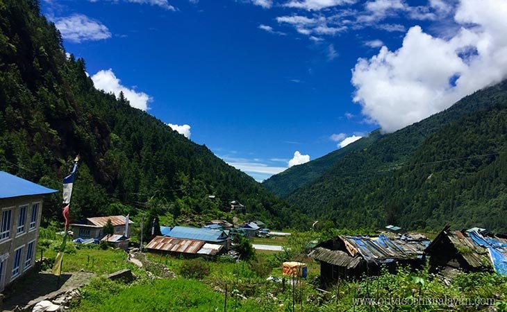 Mountain Biking to EBC with the FKT Cycling