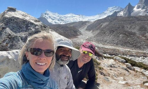trekking to everest base camp