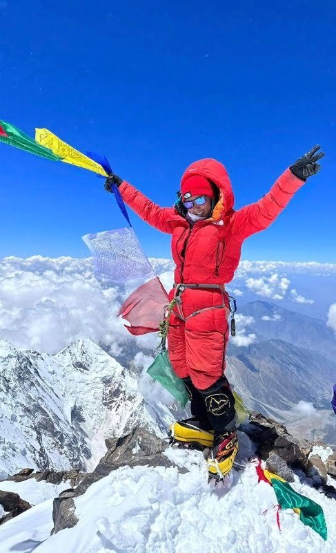 Dawa Yangzum scales 12 peaks above 8000 m