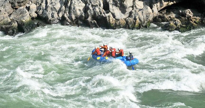 Rafting Experience in the Trishuli River