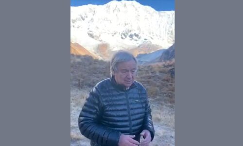 Guterres Urges to Visit Nepal Himalayas for Climate Impact