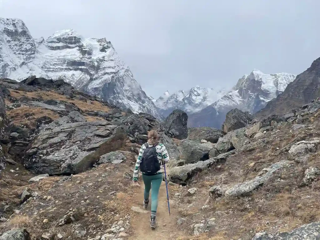 How much does trekking cost in nepal? (a realistic 2026 budget). 1 How much does trekking cost in Nepal— trekker viewing the Himalayan mountains